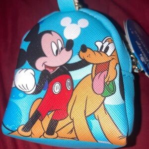 Mini candy bag empty -Mickey key Chain bag clip